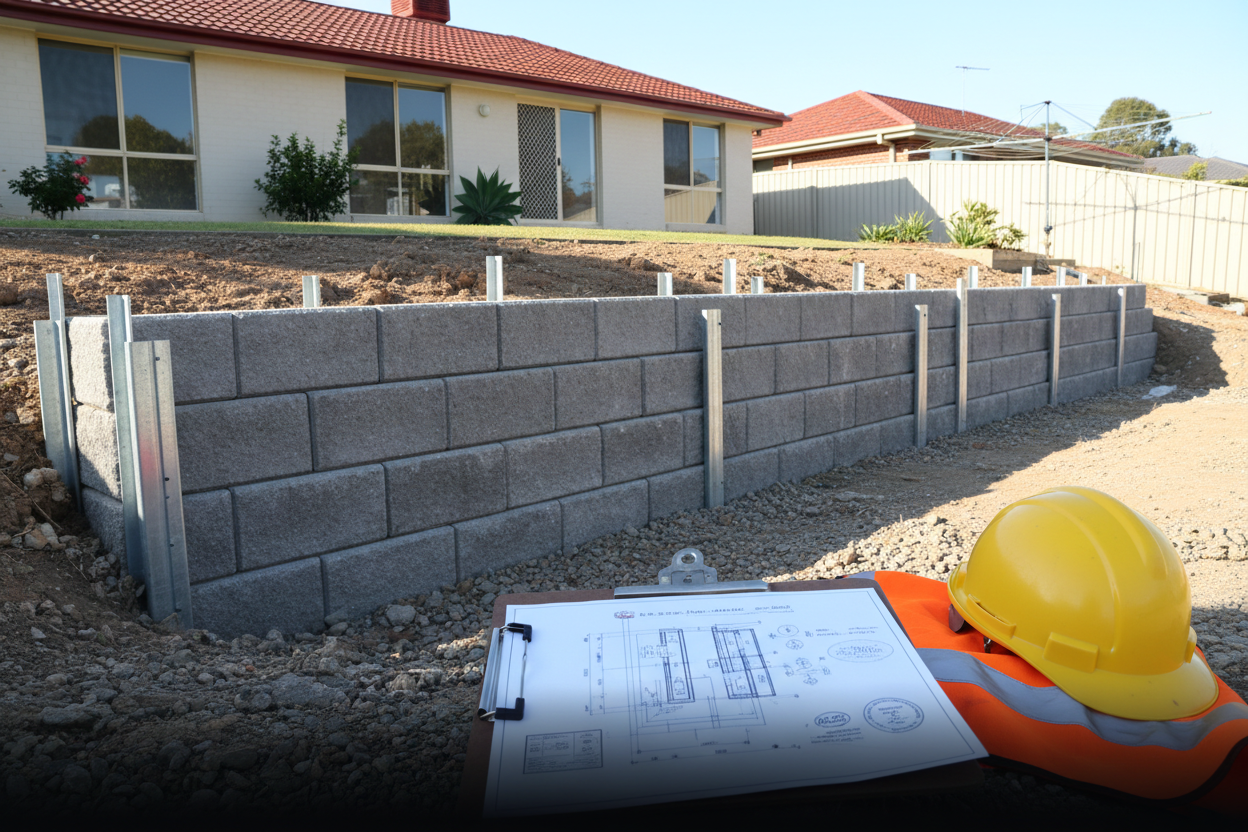 How to Get Council Approval for a Retaining Wall in Australia — Step-by-Step Guide