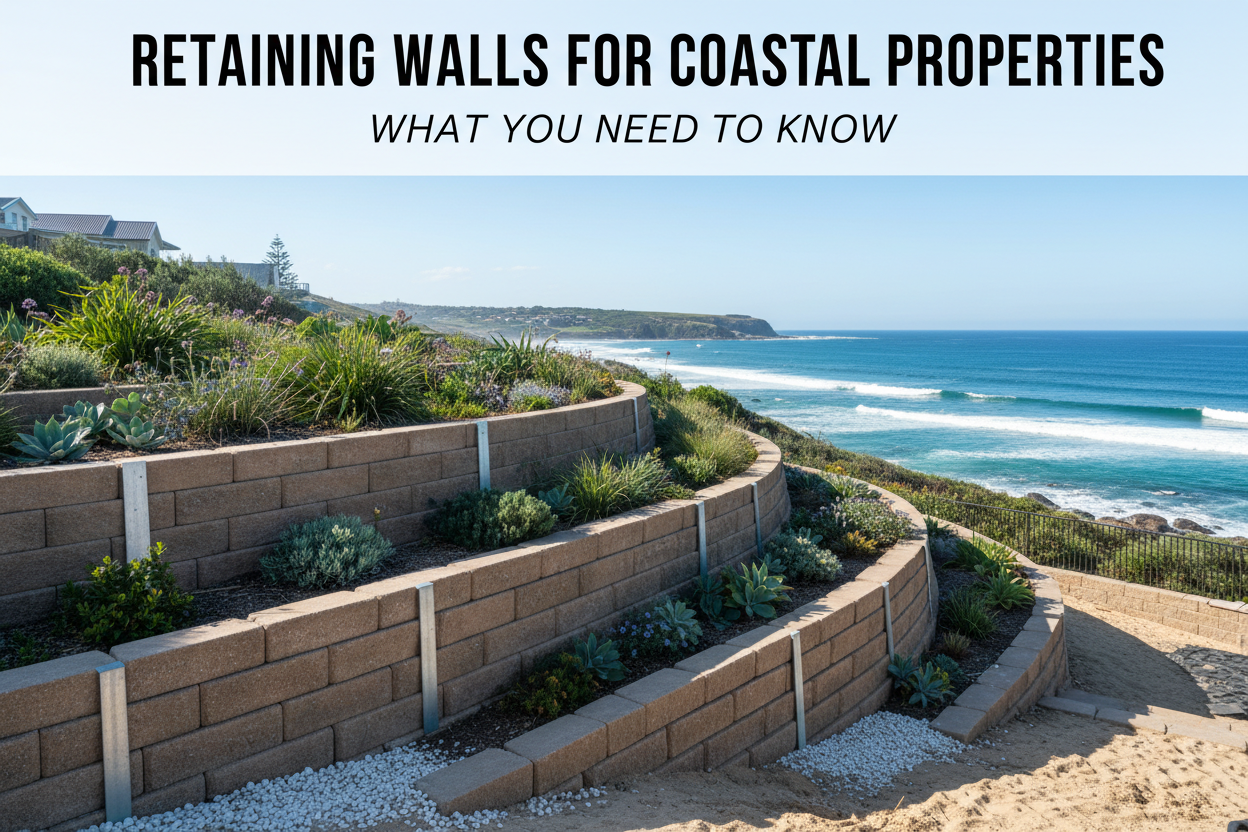 Retaining Walls for Coastal Properties — What You Need to Know