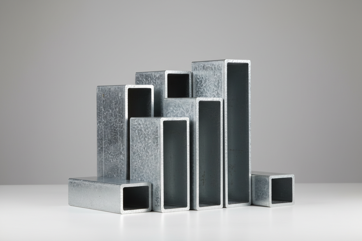 Galvanised C-channel PFC steel post for retaining walls