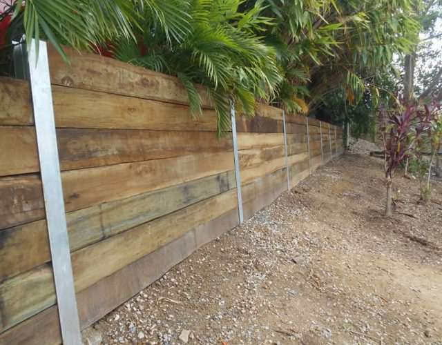 Timber Sleeper Retaining 