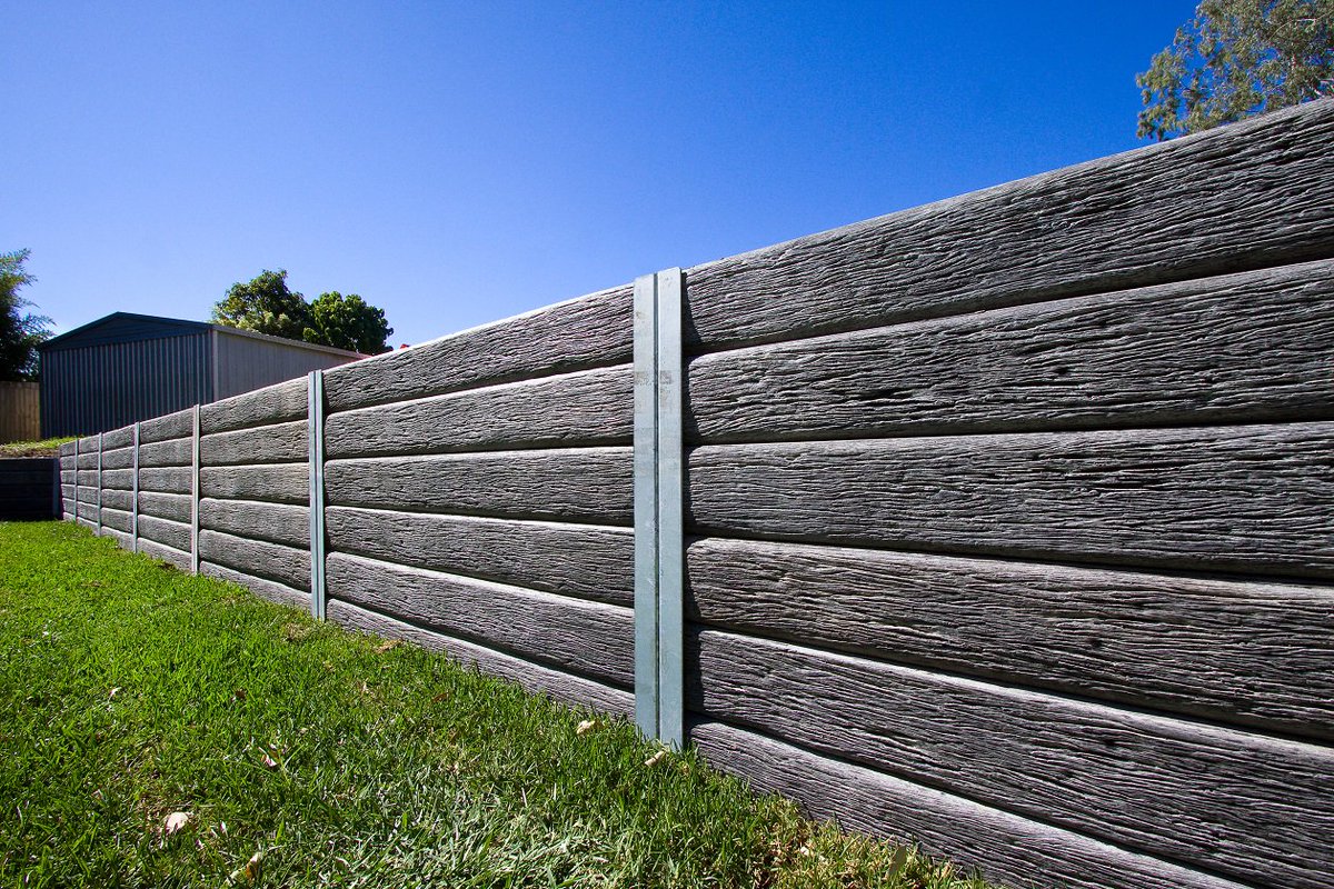 Woodgrain Concrete Sleepers