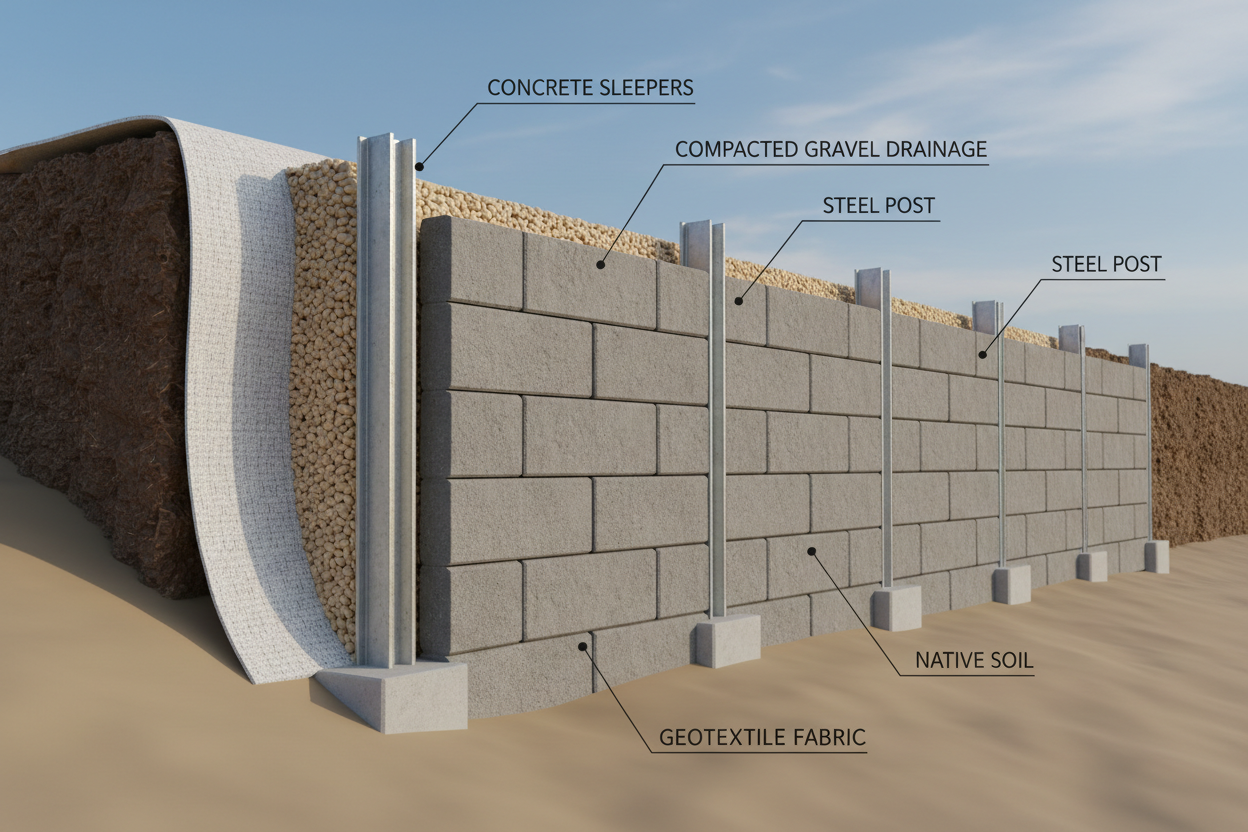 Geotextile Fabric for Retaining Walls — What It Does and How to Use It