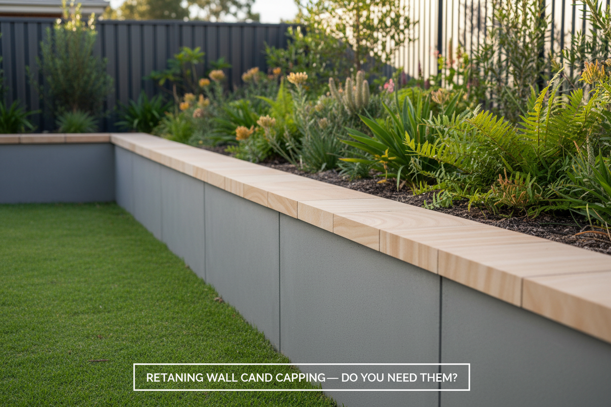 Retaining Wall Caps and Capping — Do You Need Them?