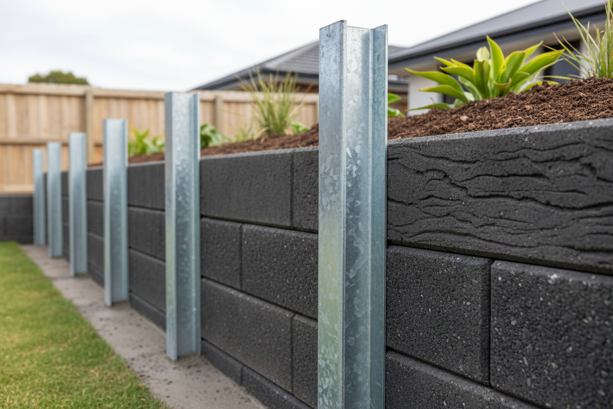 Steel Posts for Retaining Walls — The Complete Buyer's Guide (2026)