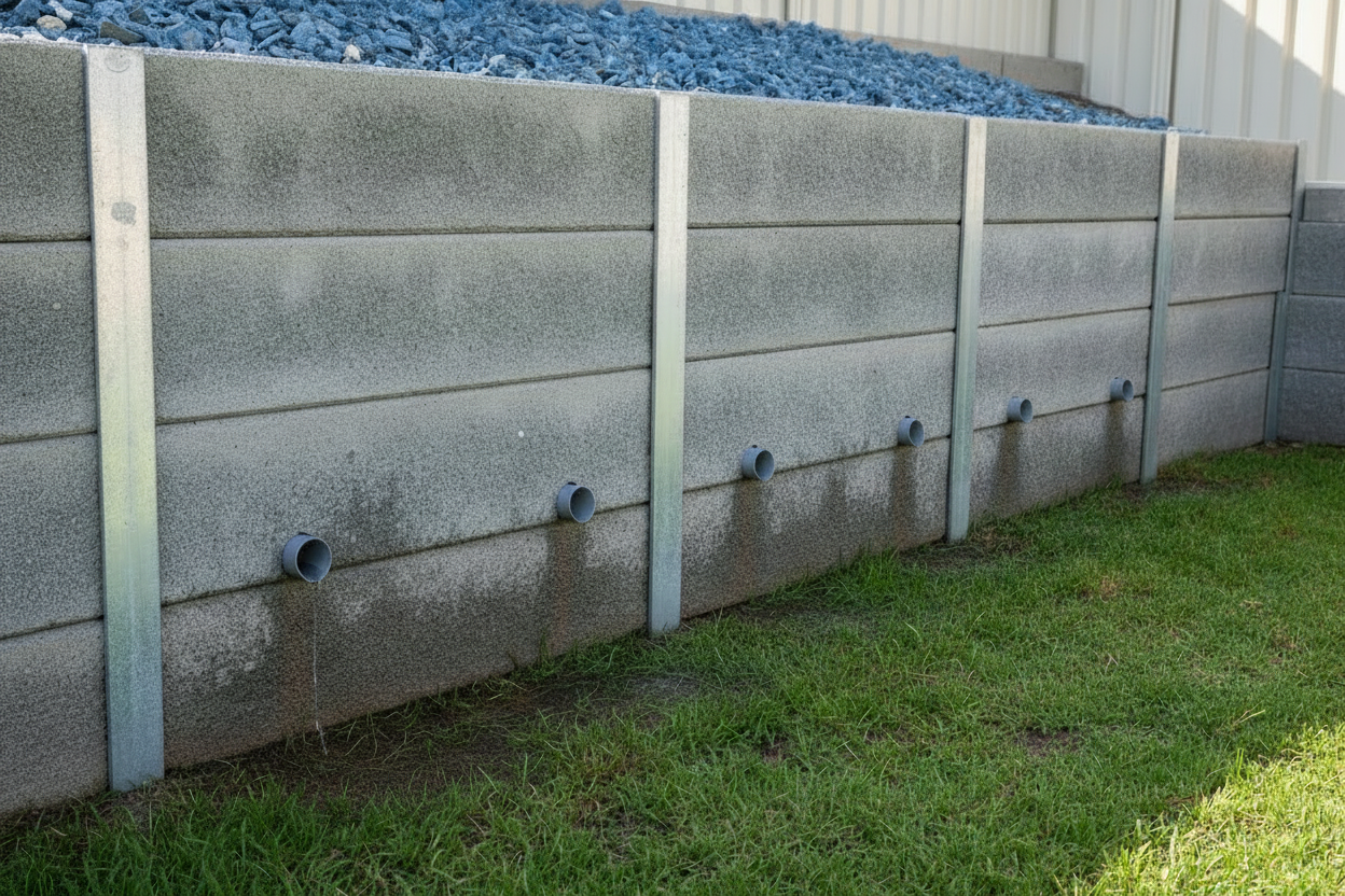 Retaining Wall Drainage & Structural Integrity — The Complete Australian Guide (2026)