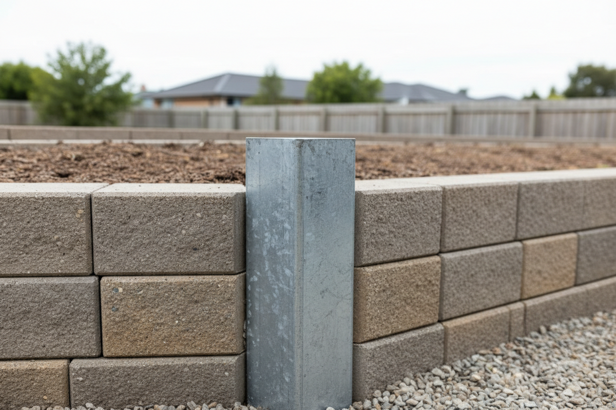 45 Degree Corner Posts Sydney NSW | Retaining Walls Direct
