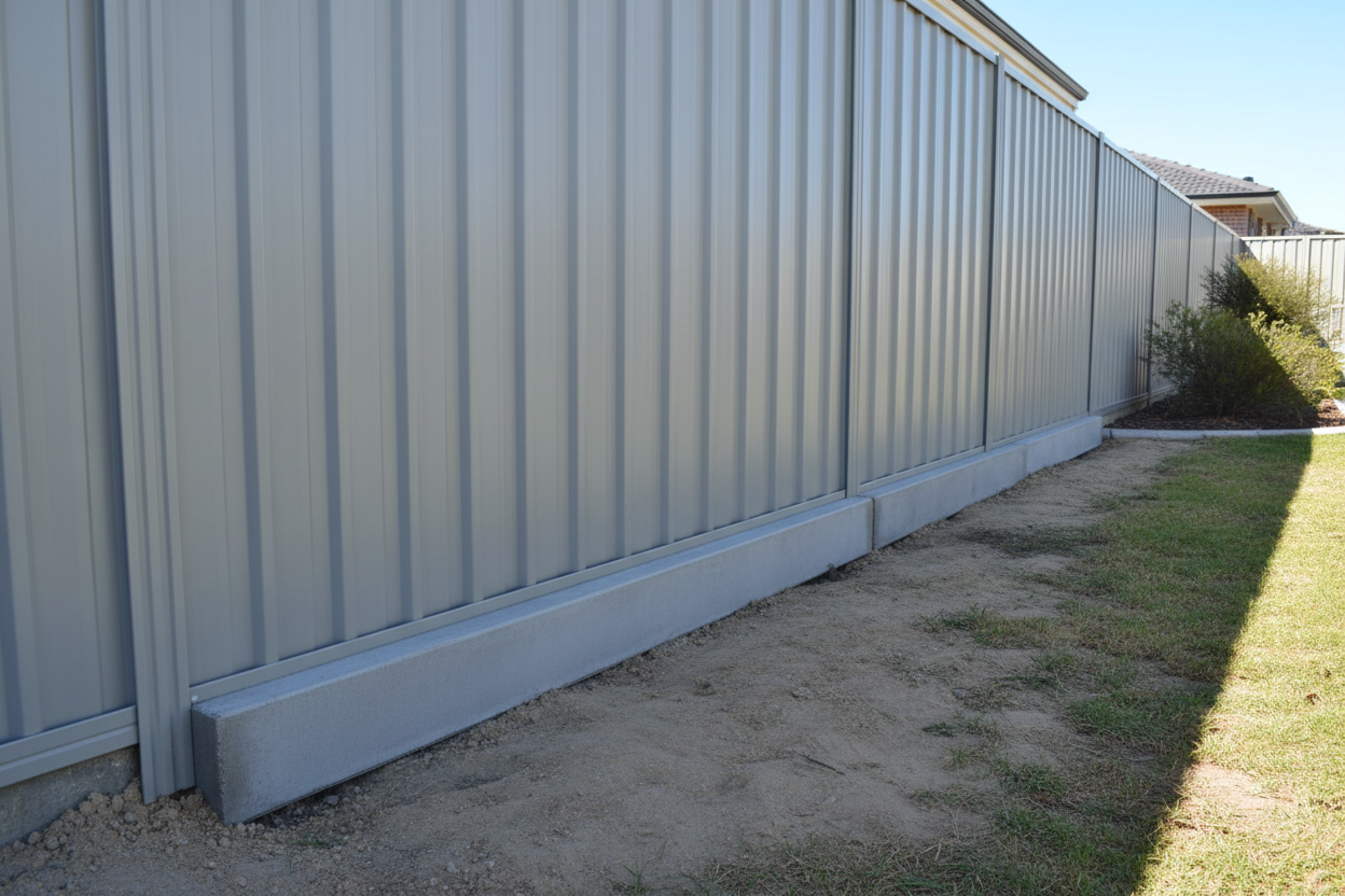 Under-Fence Plinths
