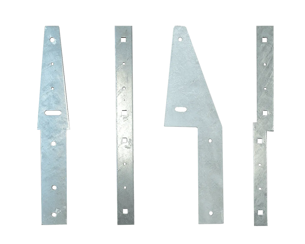 Fence Brackets for Retaining Wall Posts