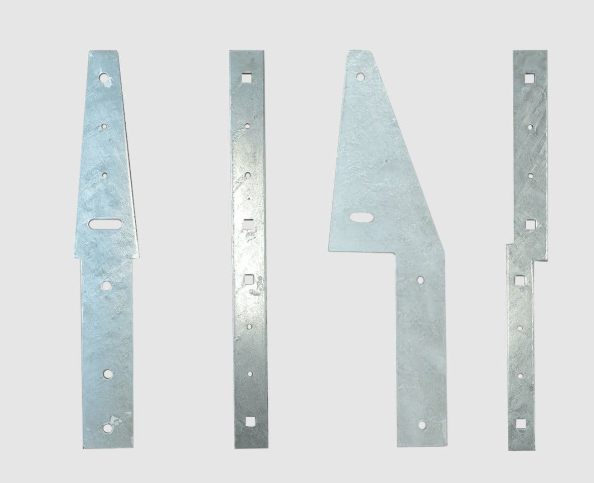 Fence Bracket Kit — Galvanised Steel