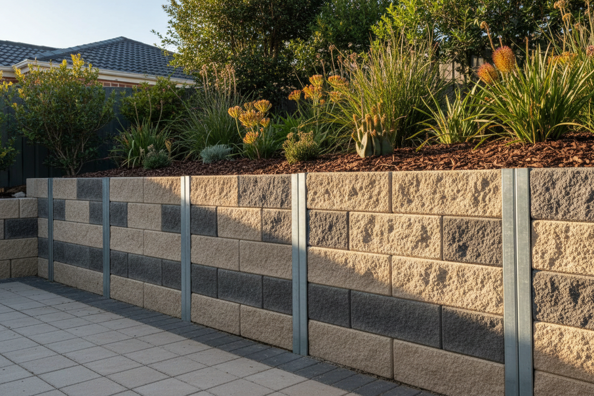 Arizona Block-Face Concrete Sleepers | Retaining Walls Direct