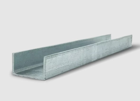 Galvanised Steel C-Channel End Post 100PFC