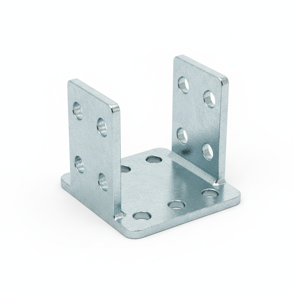 Cleat Fence Bracket – Galvanised Steel | Retaining Walls Direct