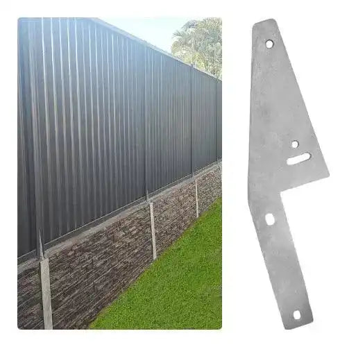 Fence Brackets for Retaining Wall Posts