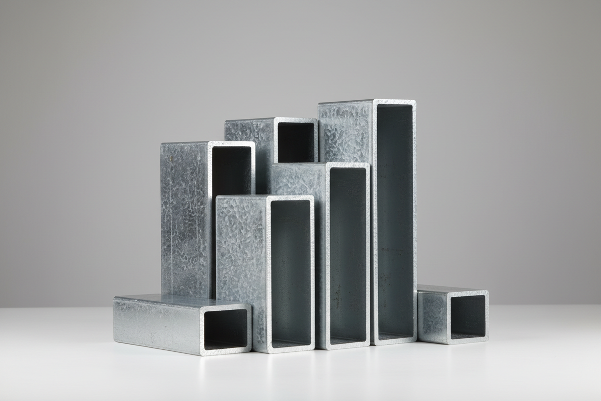 Galvanised C-channel PFC steel post for retaining walls