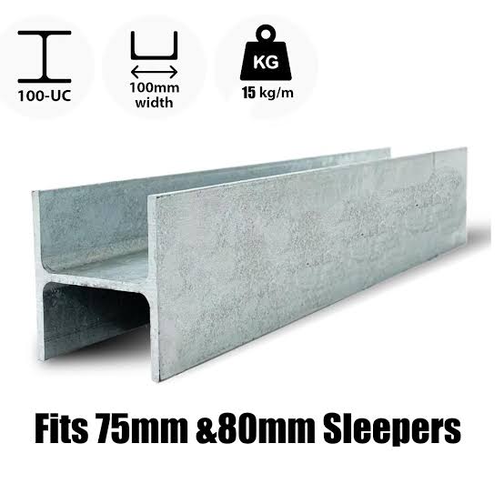 Galvanised Steel H Posts 100mm 100UC – UC 14.8