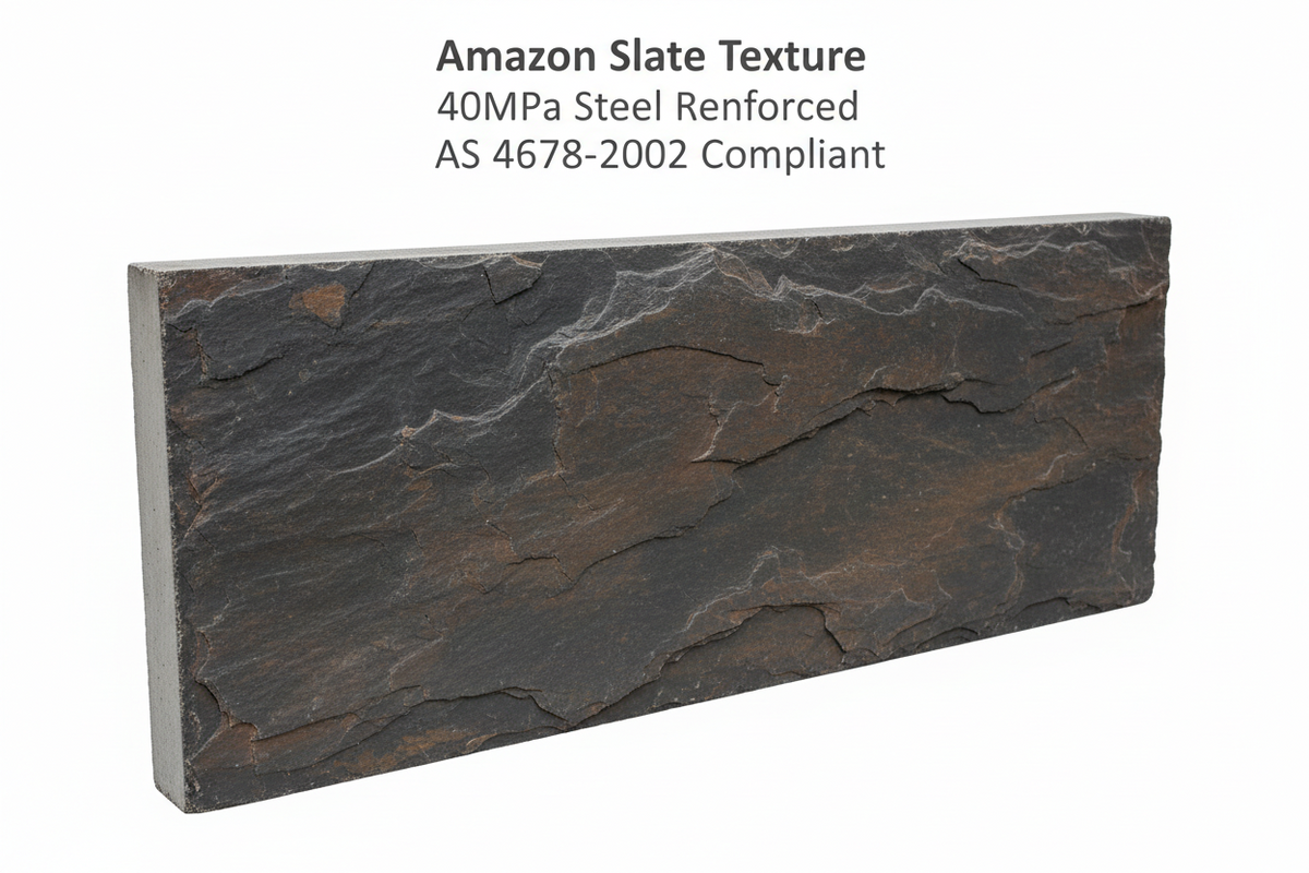 Amazon Slate Concrete Sleepers | Retaining Walls Direct