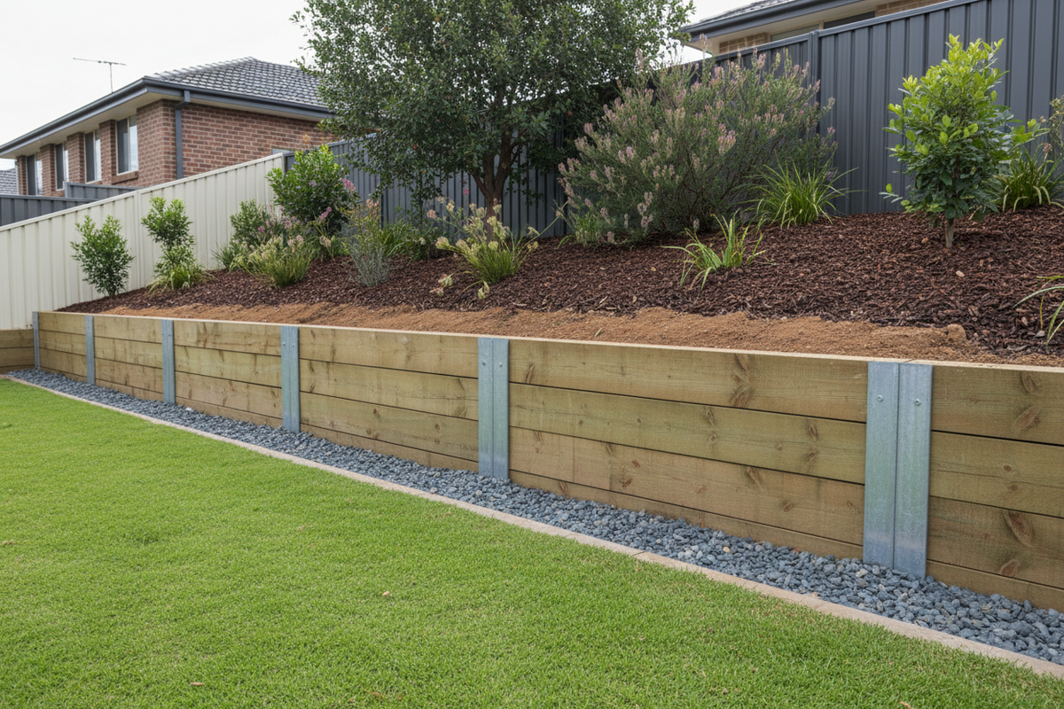 Treated Pine Timber Sleeper H4 CCA 100mm Heavy Duty | Retaining Walls Direct