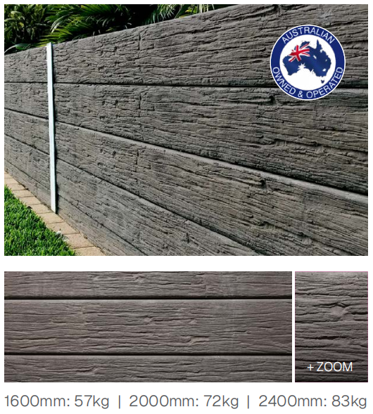 Classic Concrete Sleepers 200mm x 75mm