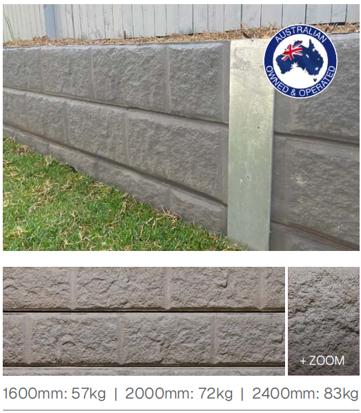 Classic Concrete Sleepers 200mm x 75mm