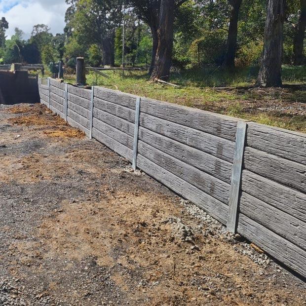 Timber Grain Concrete Sleeper